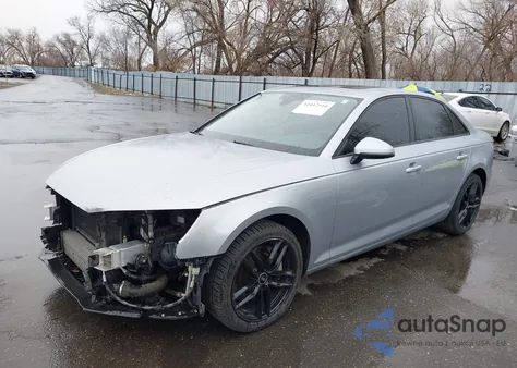 2017 Audi A4 2.0T Premium z USA, uszkodzony, nr VIN WAUANAF4XHN026784